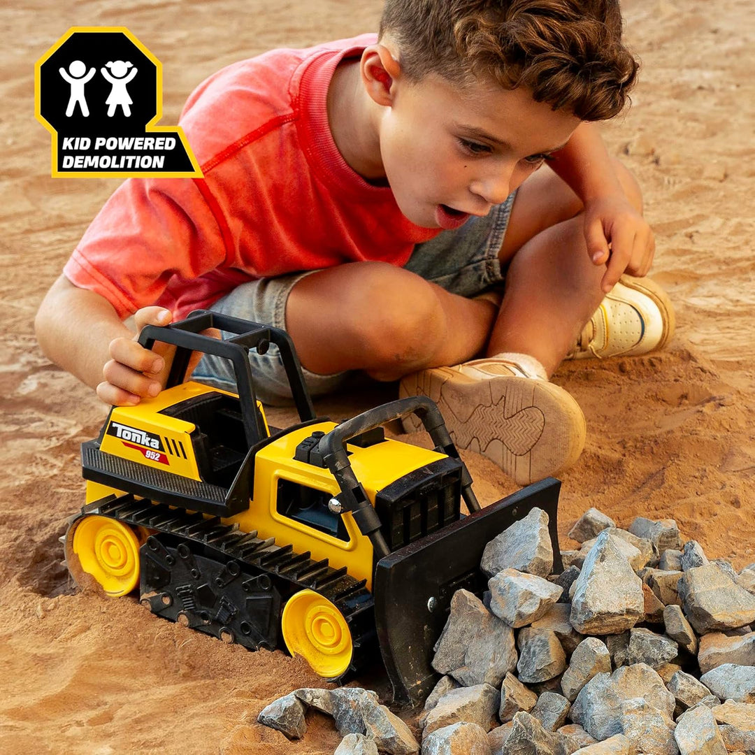 Steel Classics Bulldozer, Tonka, Bulldozer-Spielzeug für Kinder, Konstruktionsspielzeug für kreative