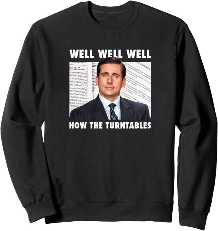 The Office Michael Wie die Plattenspieler Sweatshirt