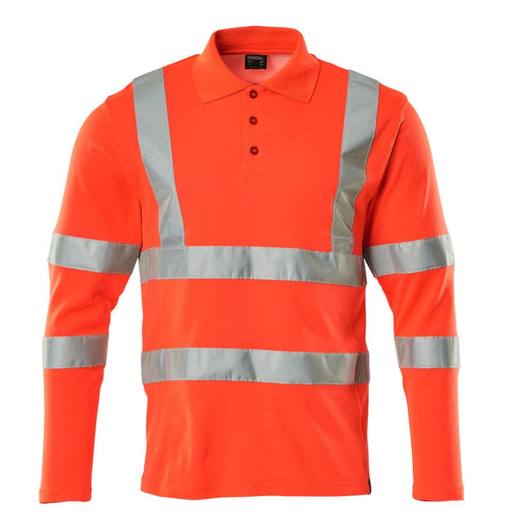 Mascot Latzhose Augsburg 4XL-5XL Hi-vis Rot, 4XL-5XL Hi-vis Rot