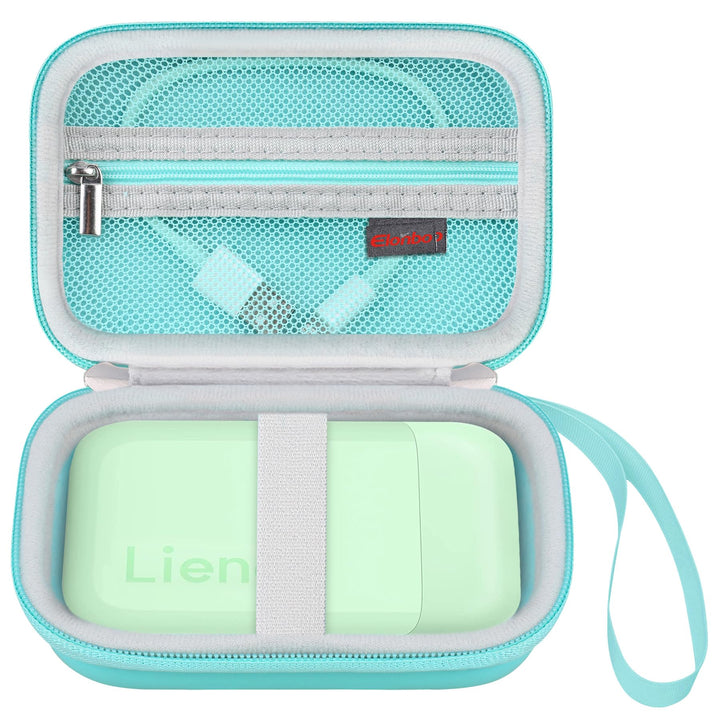 Elonbo Tragetasche für Liene 2x3 Fotodrucker, Tragbarer Instant-Drucker Reisehalter, Mini-Bild-Druck