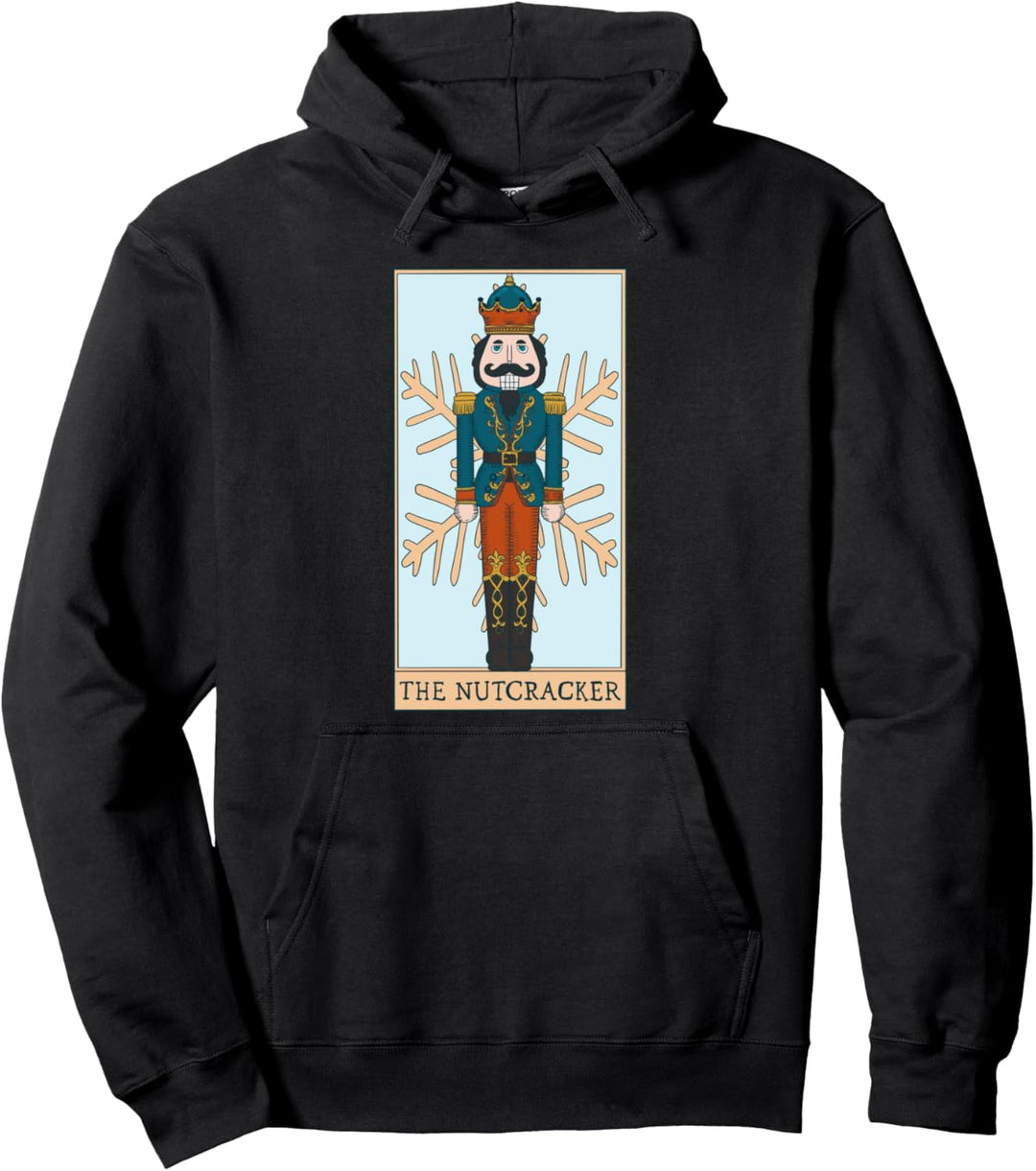 Der Nussknacker - Weihnachts-Tarot-Karte Pullover Hoodie
