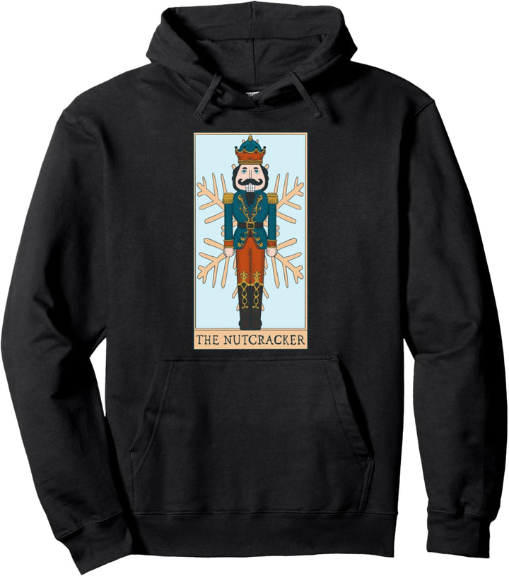 Der Nussknacker - Weihnachts-Tarot-Karte Pullover Hoodie