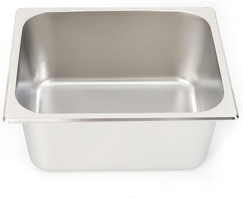 Edelstahl Fritteuse 6L, Öl-Fritteuse 2500W 60℃ - 200℃ mit herausnehmbarer Fettbehälter Thermostat fü