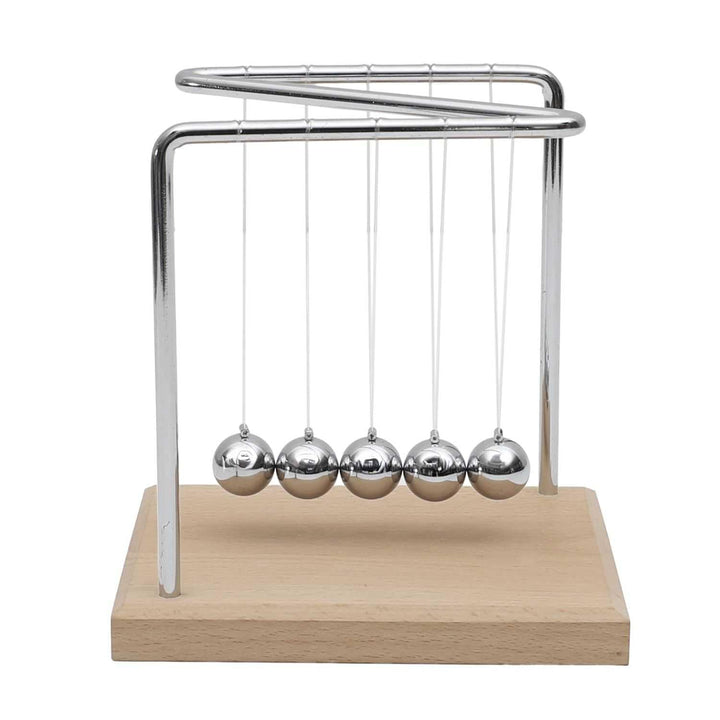 HOME DECO FACTORY, HD0378, Newton's Pendulum H15 cm - Educational Decorative Object, Minimalist Desi