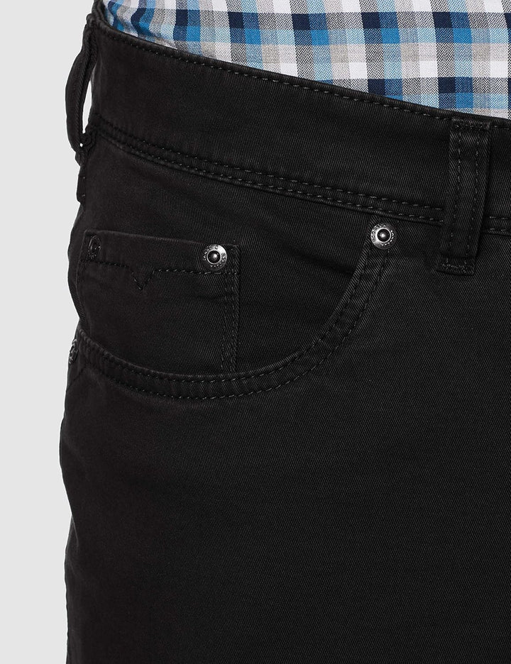 Atelier GARDEUR Herren Nevio Straight Jeans, 32W / 30L Schwarz (Schwarz 99)