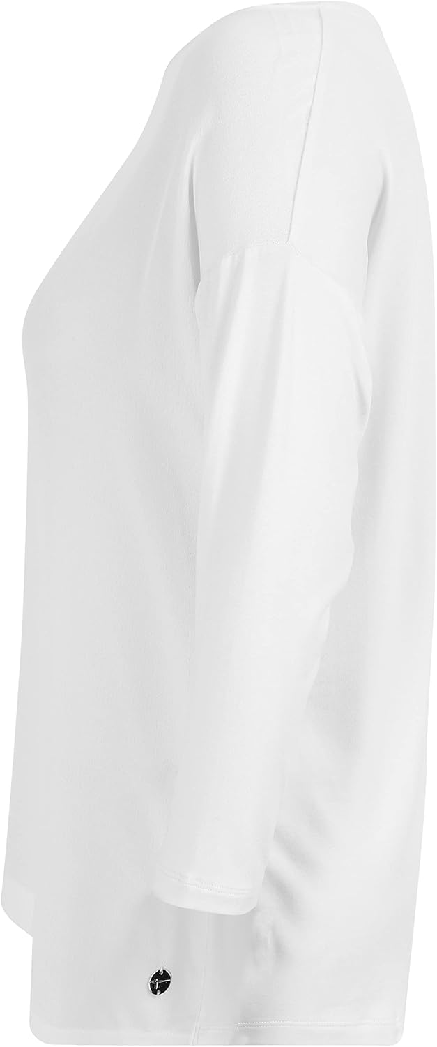 Tamaris Damen Burdur T-Shirt XXL Bright White, XXL Bright White