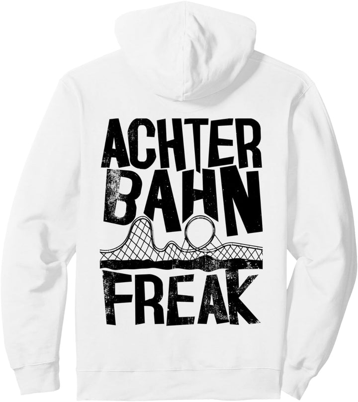 Achterbahn Freak, Lustiges Freizeitpark Fan Design Pullover Hoodie