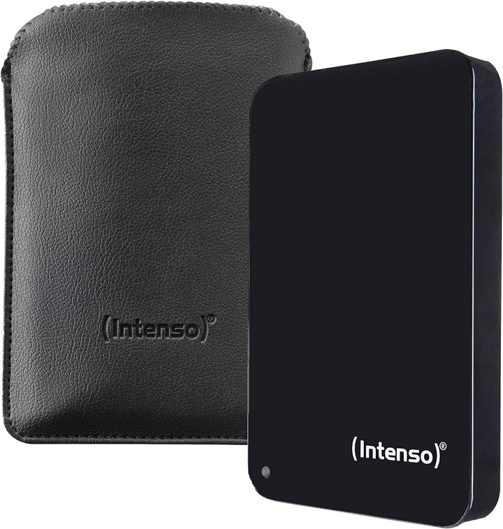 Intenso Memory Drive Portable Hard Drive 4TB, tragbare externe Festplatte inkl. Tasche - 2,5 Zoll, 5