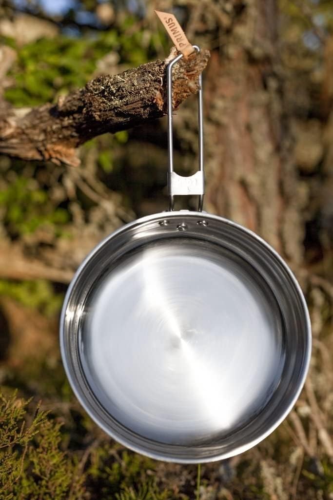 Relags Primus Edelstahlpfanne 'Campfire' Pfanne 25 cm Silber, 25 cm Silber