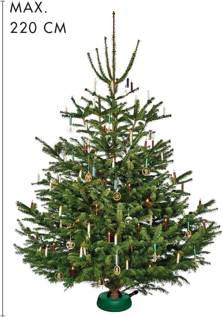 Unbekannt Baum Fix 220 Christbaumständer, Kunststoff, Grün, 34 cm