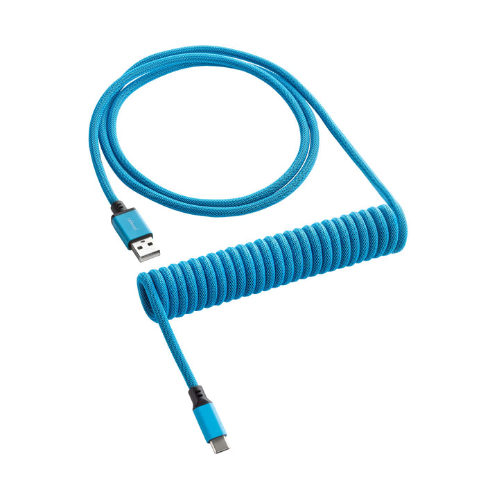 CableMod Classic Coiled Keyboard Cable - Spiralkabel für Tastatur USB C auf USB Typ A - Gaming Tasta