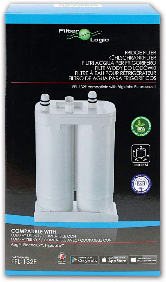 FilterLogic FFL-132F | 1x Kühlschrank Wasserfilter kompatibel mit Electrolux, AEG 4055319455 WF2CB F