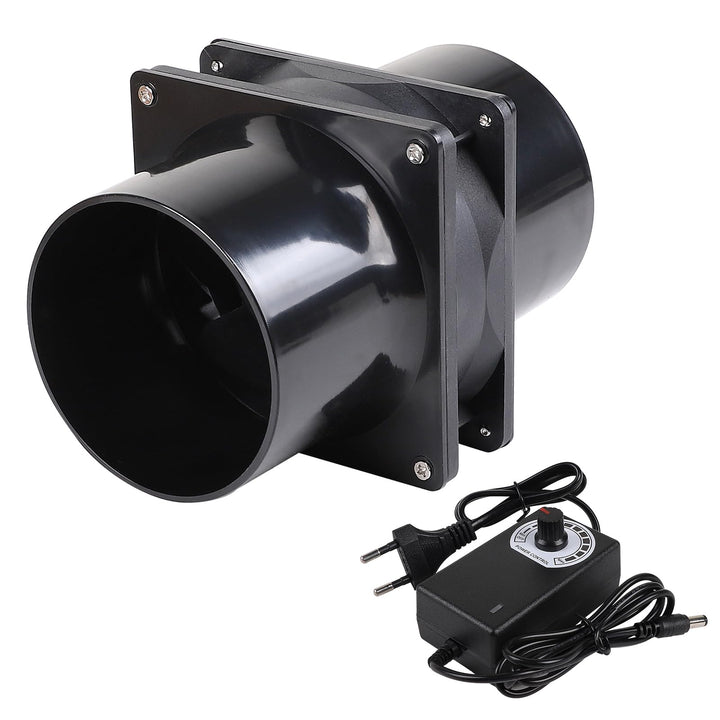 CPROSP Abluftventilator 100mm mit Geschwindigkeitsregler, Rohrventilator, Rauchabzug Ventilator mit