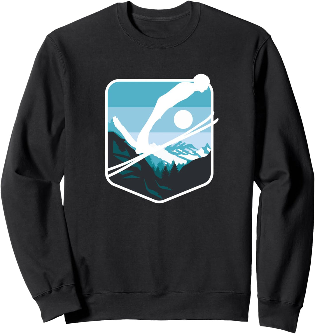 Skispringen Wintersport Sweatshirt