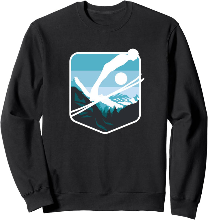 Skispringen Wintersport Sweatshirt
