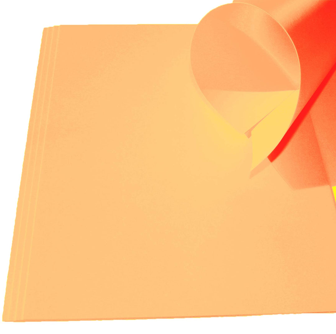 100 Blatt Ton-Bastel-Karton DIN A4 240g/m² Aprikose Dickes Ton-Papier 210x297mm super zum Basteln -