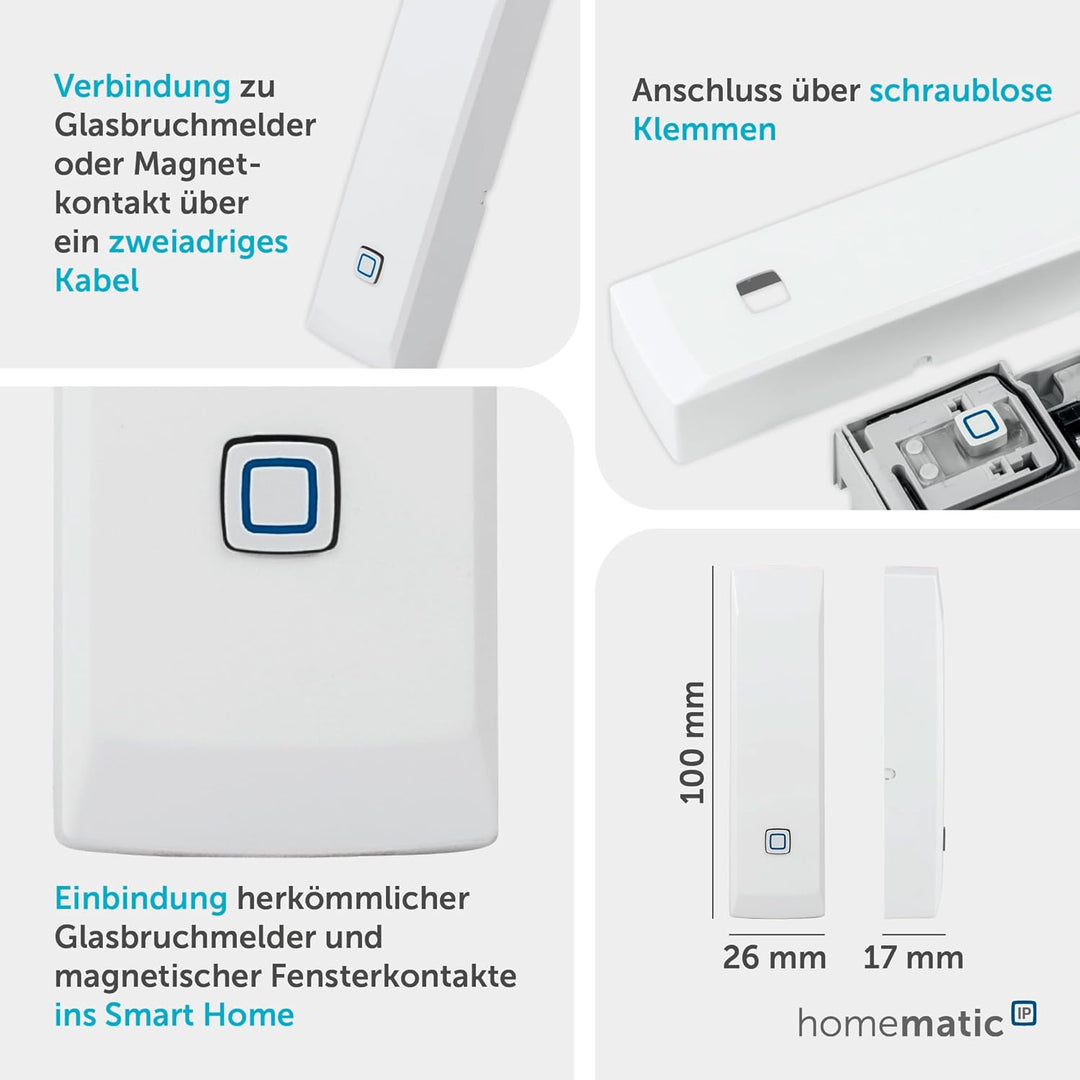Homematic IP Kontakt-Schnittstelle HmIP-SCI 153149A0