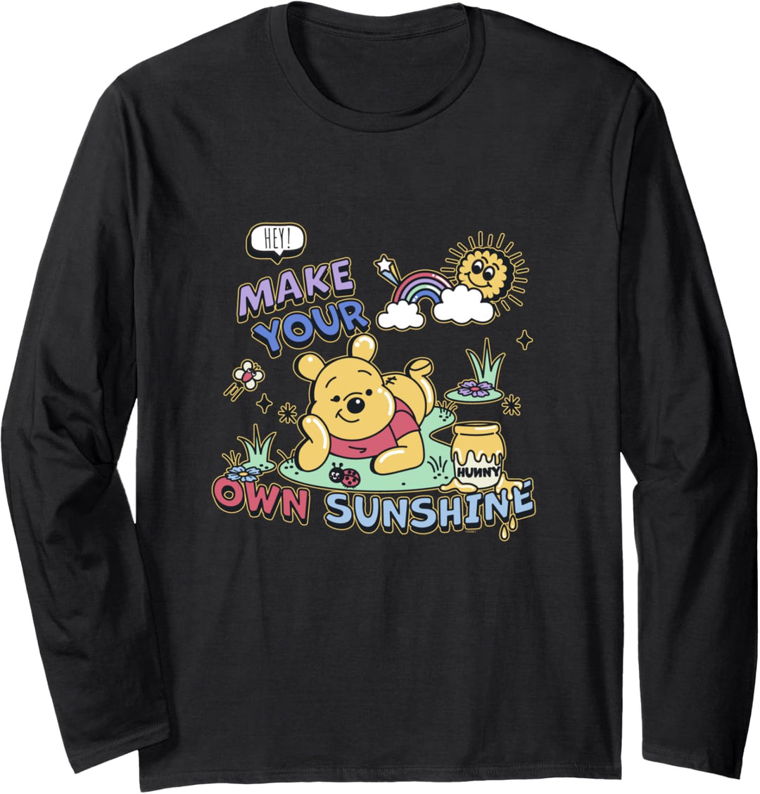 Disney’s Winnie the Pooh Make Your Own Sunshine Langarmshirt