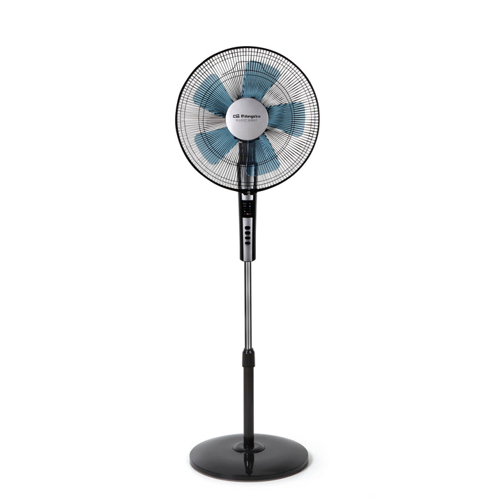 Orbegozo SF 0640 – Leiser Standventilator mit Fernbedienung, Timer, 2 Stufen, Turbo und leise, 65 W,