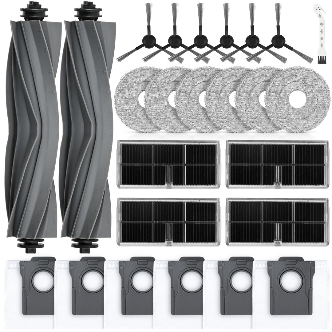 25 Stück Zubehör für Dreame L10s Pro Ultra Heat / L10s Ultra Gen 2 / X30 Ultra / L40 Ultra AE/Mova E