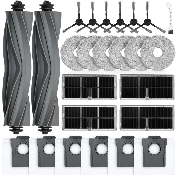 25 Stück Zubehör für Dreame L10s Pro Ultra Heat / L10s Ultra Gen 2 / X30 Ultra / L40 Ultra AE/Mova E