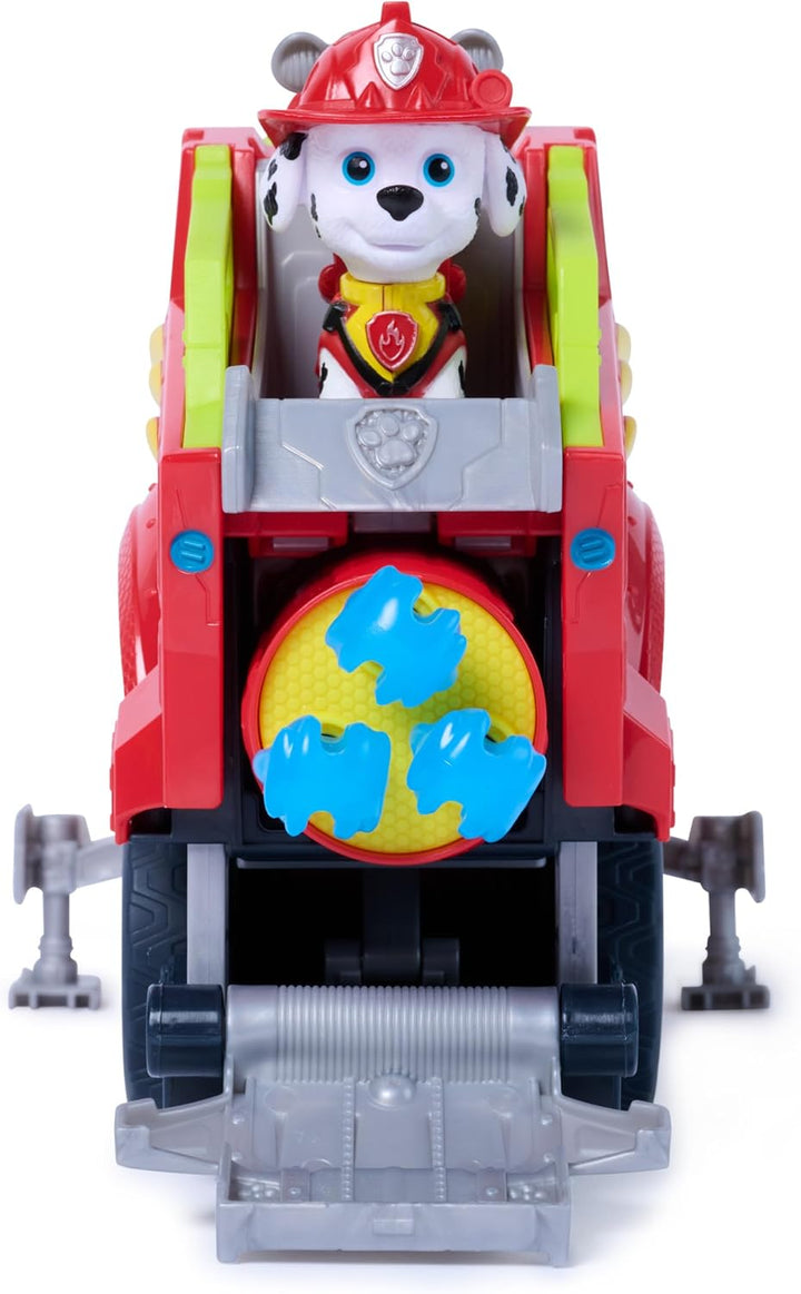 PAW PATROL: Der Dino Film, Marshalls extragrosses Dino-Rettungs-Feuerwehrauto, 26cm Fahrzeug inkl. M