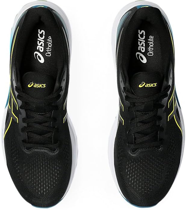 ASICS Herren Gt-1000 12 Sneaker 40 EU Black Bright Yellow