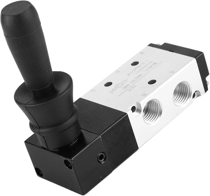 Oumefar G1/8 Luftregelventil 3 Position 5-Wege-Durchflussregelung Manuelles Ventil Pneumatisches mec