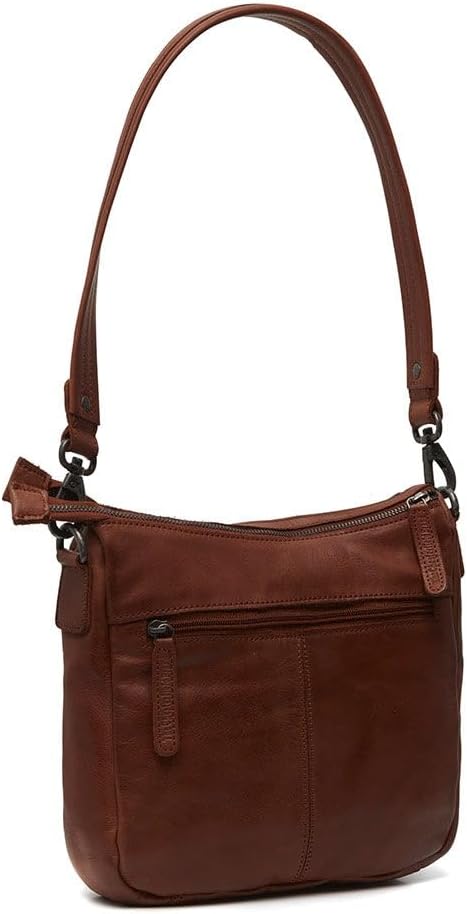 The Chesterfield Brand Caroline Schultertasche Leder 23 cm Cognac Einheitsgrösse, Cognac Einheitsgrö