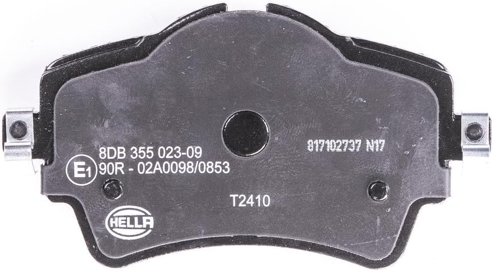 HELLA PAGID 8DB 355 023-091 Bremsbelagsatz - T2410 - Dicke/Stärke: 18.3mm - Bremssystem: Lucas - für