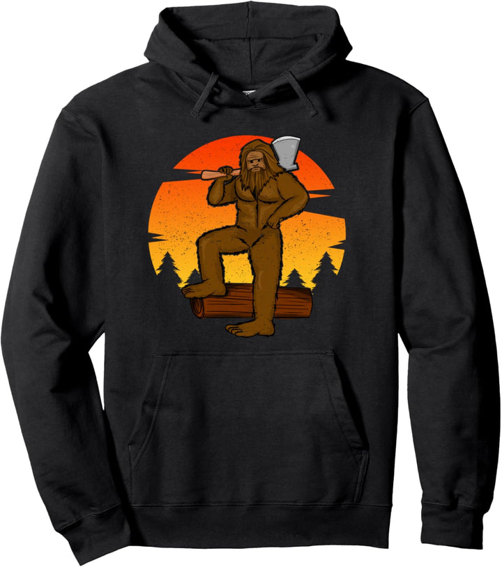 Bigfoot Logger Pullover Hoodie