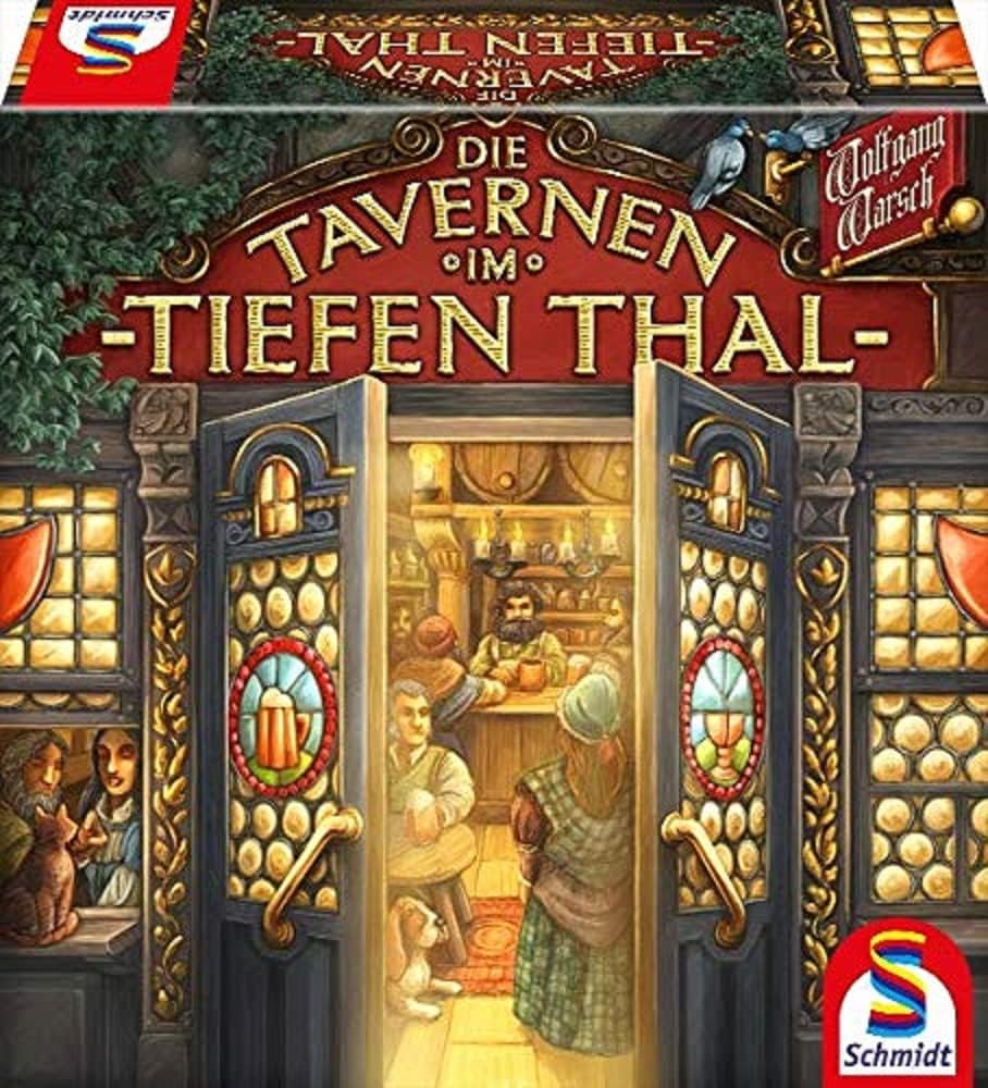 Schmidt Spiele 49351 Die Tavernen im Tiefen Thal, Strategiespiel, bunt Single