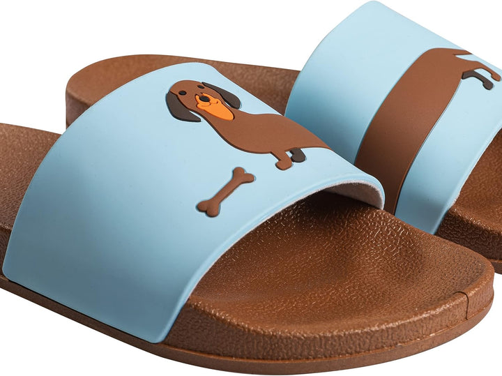Dedoles Unisex Dedoles Crazy SlidesFlache Sandale 36 EU Langer Dackel, 36 EU Langer Dackel