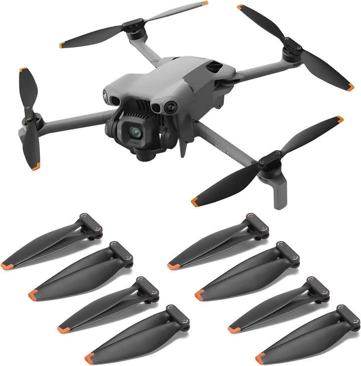 Mini 5 Pro Propeller – 8 Stück Propeller Blätter Ersatzpropeller geräuscharme Blätter Schnellverschl