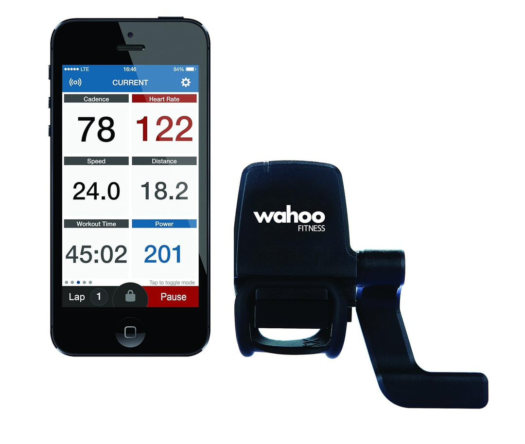 Wahoo Blue SC Geschwindigkeits- und Trittfrequenzsensor, Bluetooth / ANT+ Single