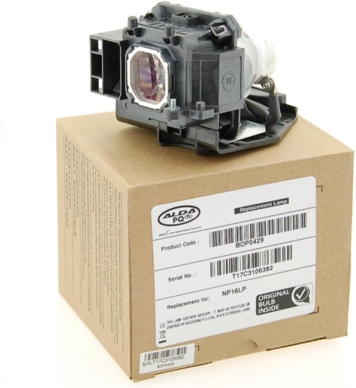 Alda PQ Professionell, Beamerlampe kompatibel mit NP16LP für NEC M260WS, M300W, M300WG, M300XS, M300