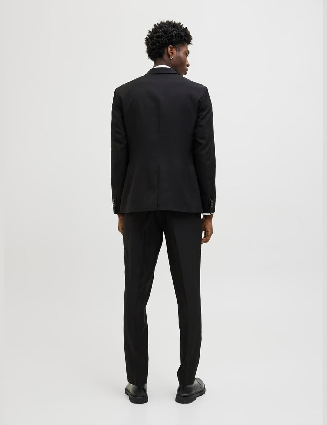 JACK & JONES Male Einreihiger Blazer und Hose JPRCOSTA Super Slim Fit Anzug 54 Black/Fit:super Slim
