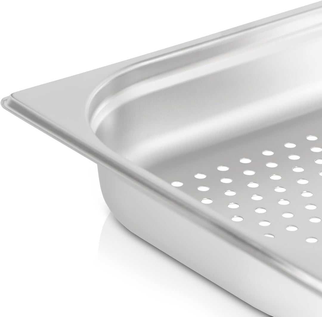 jokobela GN Behälter :: gelocht :: geeginet für Gaggenau/Miele/Siemens Dampfgarer (Edelstahl/Spülmas