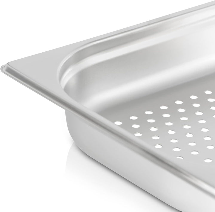 jokobela GN Behälter :: gelocht :: geeginet für Gaggenau/Miele/Siemens Dampfgarer (Edelstahl/Spülmas