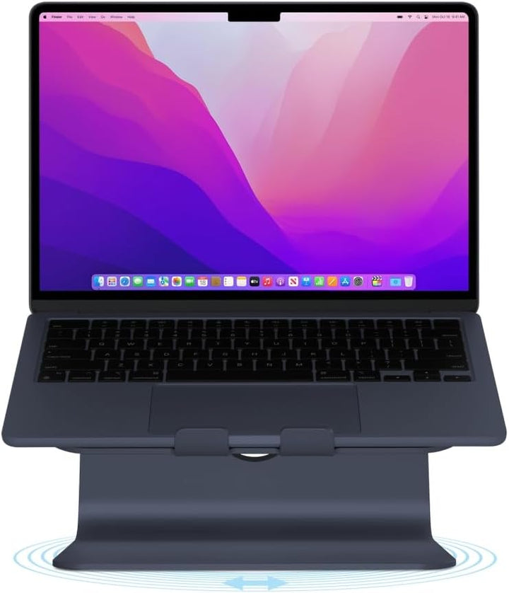 Rain Design mStand360 Laptop Stand w/Swivel Base - Midnight mStand360 Midnight, mStand360 Midnight