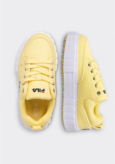 FILA Mädchen Sandblast C Kids Sneaker 28 EU Pale Banana, 28 EU Pale Banana