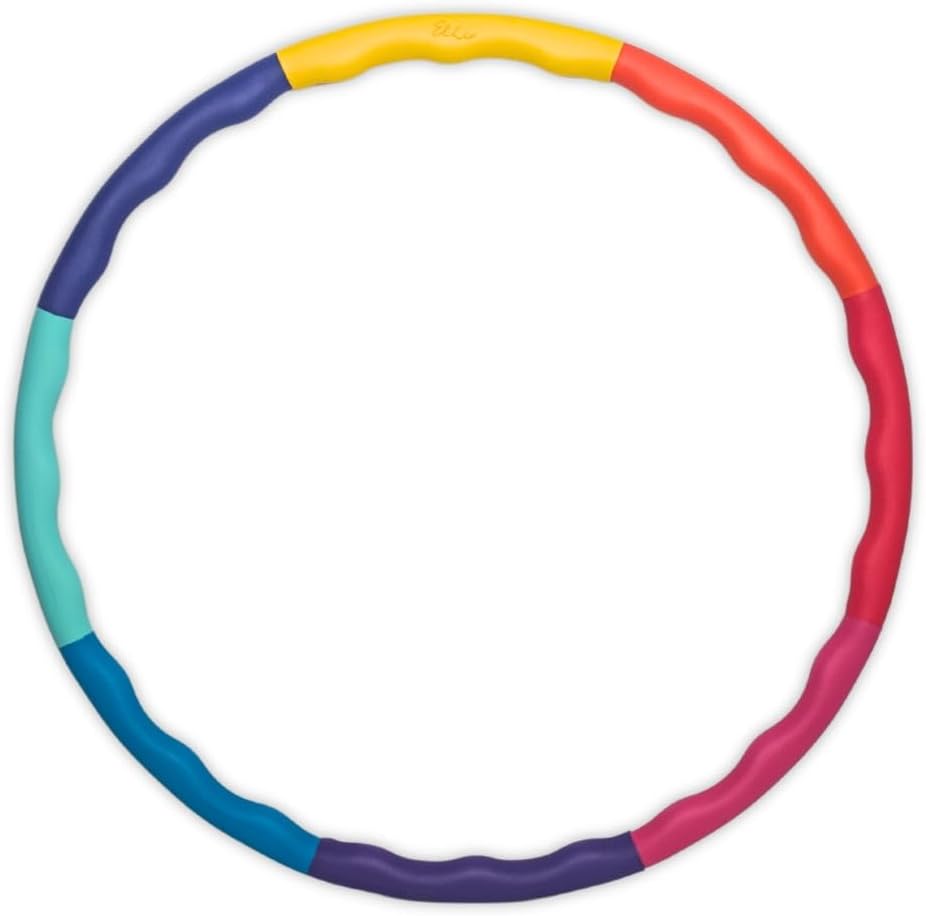 L - DAS ORIGINAL - Hula Hoop Reifen, Gymnastikreifen zum Abnehmen, Fitness für Fortgeschrittene [2,2