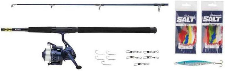 Mitchell Neuron Boat Combo Set, tolles Preis-Leistungs-Verhältnis,Ruten- und Rollenset für allgemein