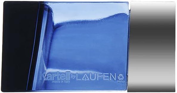 Kartell Rail Handtuchhalter, Plastik, blau, 45 x 4 cm 45 cm Dämmerungsblau, 45 cm Dämmerungsblau