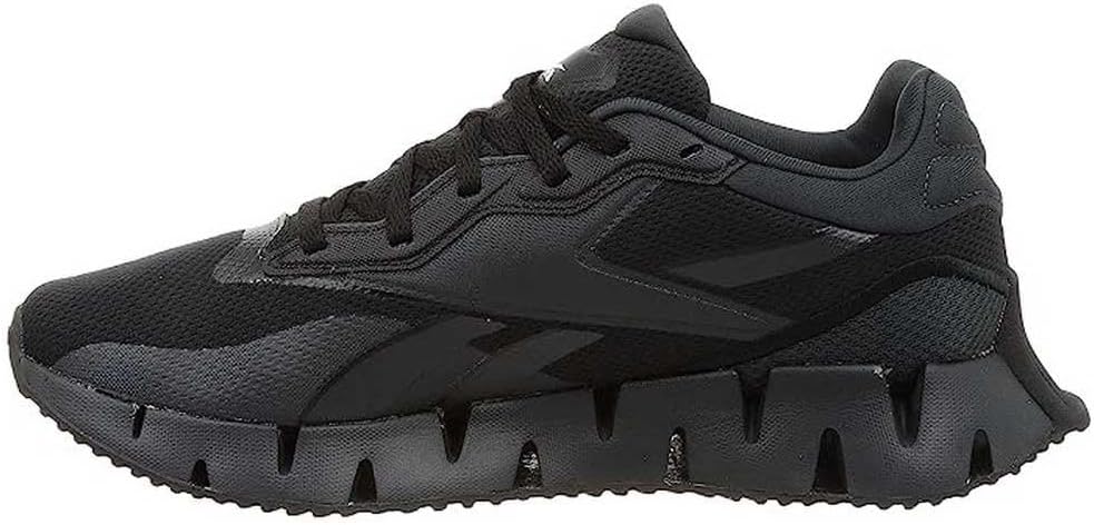 Reebok Unisex Zig Dynamica 4 Sneaker 35 EU Cblack Purgry Purgry, 35 EU Cblack Purgry Purgry