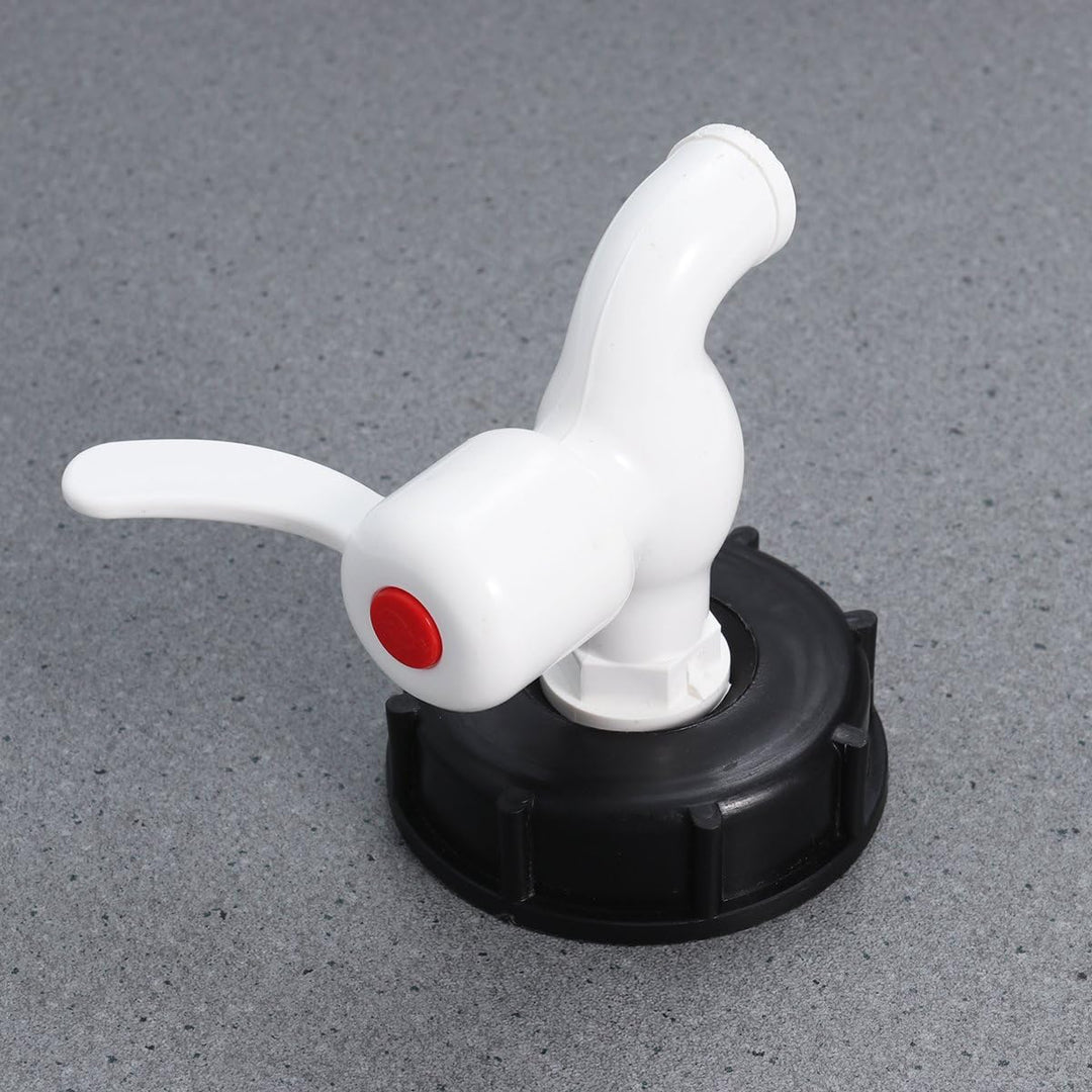 OUNONA 2 Zoll S60x6 Auslaufhahn Hahn Gewinde IBC Tank Tap Adapter Stecker Ersatz Ventilfitting monti