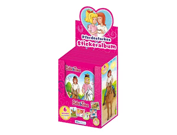Blue Ocean Bibi und Tina Sticker 2023 – 1x Display