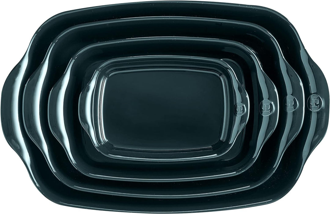 Emile Henry EH739652 Auflaufform, rechteckig, 36,5 x 23,5 cm, Belle-Ile