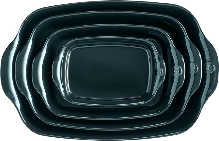 Emile Henry EH739652 Auflaufform, rechteckig, 36,5 x 23,5 cm, Belle-Ile