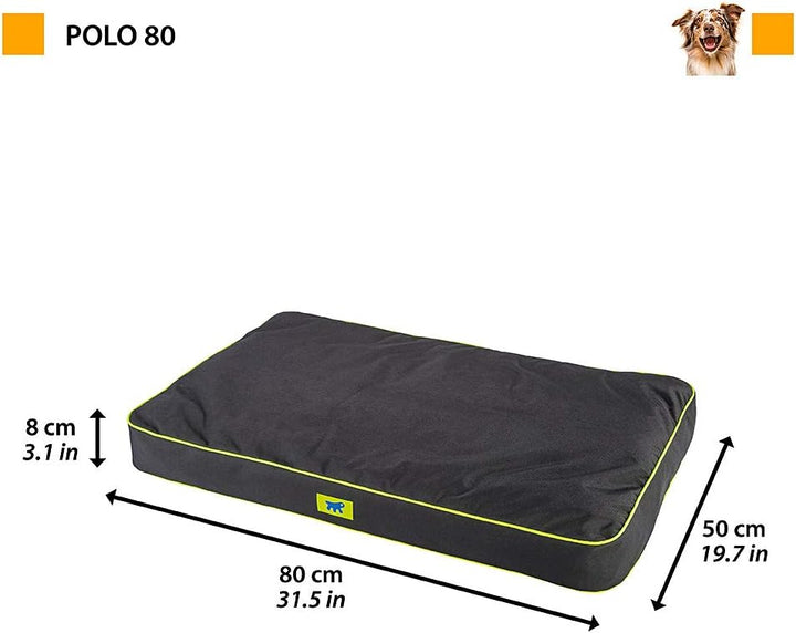 FERPLAST Hundematte & Katzenmatte Klein - Orthopädisches Hundebett - Hundebett Waschbar & Kratzfest